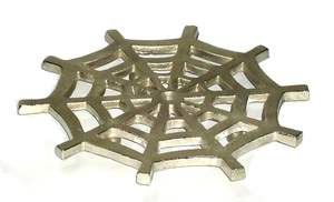 Elegante salvamanteles de aluminio niquelado Elegantes alfombrillas y almohadillas para placas calientes - Product Image 2