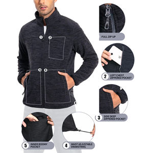 Veste en coton de haute qualité pour hommes Usine décontractée Vente en gros Marque de haute qualité Hiver Slim Fit Mode Classique Vestes pour hommes - Product Image 6