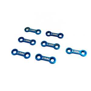 Ensemble de 10 plaques osseuses miniatures en titane vétérinaire pour chirurgie maxillo-faciale, 2,0 mm, en acier inoxydable, instruments chirurgicaux dentaires - Product Image 4