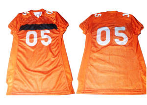 Vente en gros OEM Maillot de football américain 100% polyester Tissu Best-seller Haute qualité Style d'équipe personnalisé avec respirant - Product Image 3