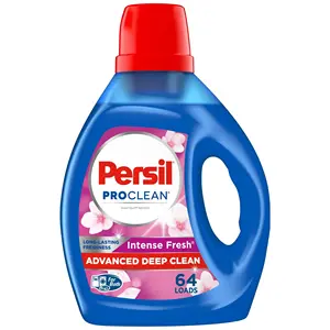 Persil ProClean液体ランドリー洗剤、インテンスフレッシュ、100液量オンス、64負荷