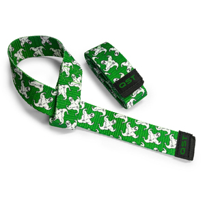 สายรัดข้อมือยกน้ำหนักออกกำลังกายออกกำลังกายแบบไขว้สายรัดข้อมือสำหรับออกกำลังกายเล่นยิมนาสติกไม่ลื่นดีไซน์เสือดาวใหม่ - Product Image 2