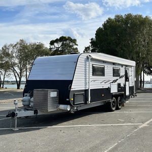 Mobile Caravan RV Motorhome Camper Trailer Modern Travel Vehicle with <b>Kitchen</b> Bathroom Space Touring Use <b>Unit</b> - Product Image 3