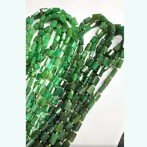 11 Strand Natural Chrysoprase <b>Stone</b> <b>Beads</b> 1458 Ct Lot 17 Inch Green Gemstone Necklace Fancy Iroc Sales Necklace - Product Image 1