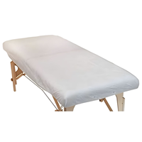 Protège-matelas jetable imperméable en vinyle, housse ajustée en plastique 3/6 Gauge pour hôtels, hôpitaux et l'industrie hôtelière