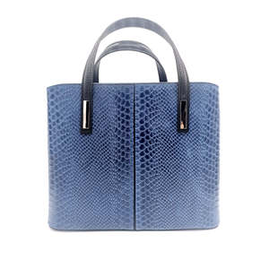 Bolso Estructurado en Piel de Cocodrilo Genuina - Hecho en Italia - Art. 24002 - Product Image 1