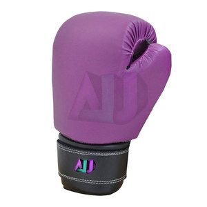 Guantes de Boxeo de Cuero con Diseño Personalizado, Servicio OEM, Diseño Personalizado, Transpirables, Absorben la Humedad, Ligeros - Product Image 3
