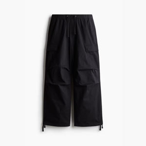 Pantalons cargo surdimensionnés pour hommes, mode de rue décontractée, pantalons utilitaires avec poches fonctionnelles pour l'extérieur et le quotidien - Product Image 4