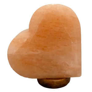 Haute qualité sel de l'Himalaya coeur USB lampe cristal naturel veilleuse vente en gros et approvisionnement OEM - Product Image 1