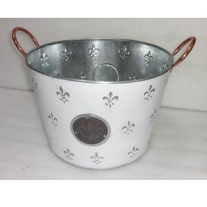 <b>Galvanized</b> Metal Oval Party <b>Tub</b> for Ice Buckets or Beverage Storage - Product Image 6