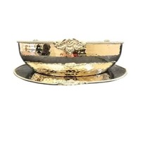 RVS moderne luxe design serveerschaal voor chocolade, snoep, gedroogd fruit, chips, snacks, feestjes, vaatwasserbestendig