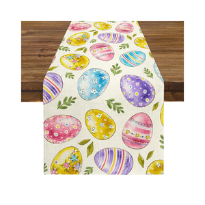 Camino de mesa bordado de diferentes patrones de algodón puro 100% lavable ultrasuave recién llegado - Product Image 1