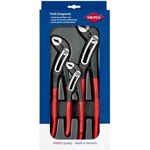 Juego de 3 alicates KNIPEX Alligator de plástico pulido y estirado profundo para cuchillos y herramientas - Product Image 1