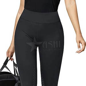 กางเกงขี่ม้าเอวสูงและเลกกิ้งของผู้หญิงเสื้อผ้าสำหรับขี่ม้าแบบสั่งทำ - Product Image 4