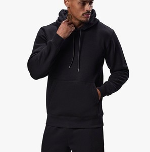 Bonne qualité 2025 hommes Logo personnalisé blanc pull à capuche poids lourd couleur unie respirant hommes Out Wear sweats à capuche - Product Image 1