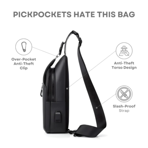 Waterproof Anti-Theft Travel <b>Backpack</b> Shoulder Bag - Product Image 3