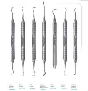 Hu-Friedy Instrumentos quirúrgicos dentales manuales Curetas Plugger Ligature Scalers Pusher Scalers - Product Image 2