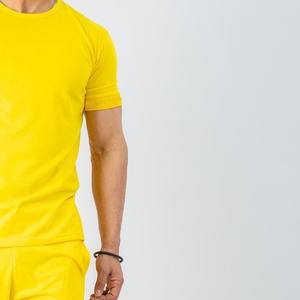 Camiseta de tasa razonable para hombre, conjunto corto de último estilo de algodón, transpirable, duradero, conjunto corto de camiseta con totalmente personalizado - Product Image 5