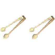 Pinces à pain et à gâteaux ergonomiques de luxe en gros, pinces de service en laiton pur pour les buffets, les mariages, la restauration et l'hôtellerie - Product Image 5