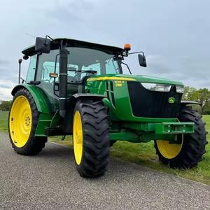 Mini Farm 4WD Diesel Engine Wheel Tracteur Caractéristiques automatiques, y compris l'engrenage de la pompe pour l'agriculture Parasol Meilleur tracteur à vendre - Product Image 1