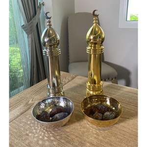 Minarets chất lượng tốt nhất tùy chỉnh kích thước ưa thích kim loại Minaar Hot Bán kim loại Minar cổ điển phong cách Handmade trang trí - Product Image 1