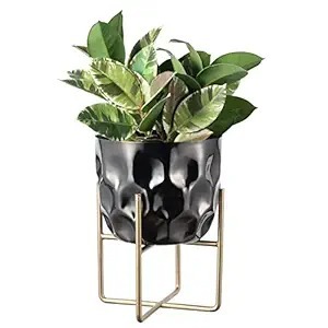 Jardinières en métal de haute qualité rehaussent votre espace avec des designs tendance jardinières suspendues pour balcon salon - Product Image 2