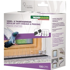 WINDHAGER 36 Piques en plastique – Kit de démarrage pour dissuasion des oiseaux et des pigeons jusqu'à 1 m – Protection contre les nuisibles - Product Image 3