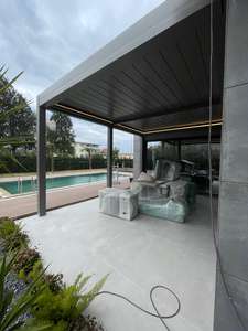 Pérgola Bioclimática Automática con Techo de Lamas para una Vida al Aire Libre de Lujo y Sombra, Lamas de Aluminio de la Más Alta Calidad - Product Image 4