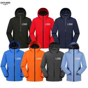 Veste de sport softshell pour hommes, imperméable, coupe-vent, respirant, pour la randonnée en plein air, en polyester, manteau à capuche léger pour hommes, conception personnalisée - Product Image 6