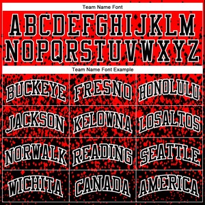 Meilleure Qualité Personnalisé Rouge Noir-Blanc Col Rond Sublimation Basketball Suit Jersey Nouveau Design Respirant-Vente en ligne - Product Image 3