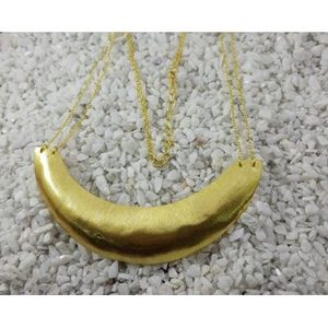 Collares de Moda Hechos a Mano en Latón Chapado en Oro - Product Image 2