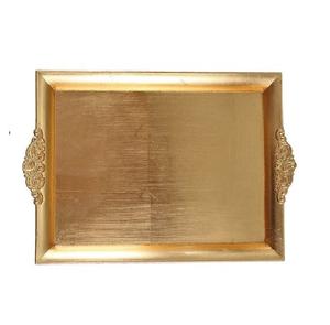 Plateau de service en aluminium en métal personnalisé de vente chaude Design classique avec options de couleur de forme de taille pour hôtels et restaurants - Product Image 3