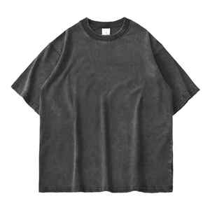 Camisetas de Hombre Personalizadas de Fábrica, 250 g/m², 100% Algodón, Gruesas, Lisas, Corte Regular, Tallas Grandes, Secado Rápido, Transpirables, Casuales - Product Image 3