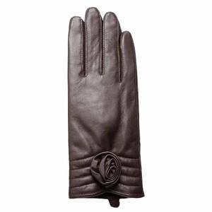 Guantes de cuero a prueba de viento impermeable pantalla táctil marrón Premium Comfort Fit piel de cabra impermeable mano seguridad guantes de trabajo de invierno - Product Image 3