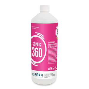 ถังบำบัดน้ำเสีย1L ย่อยสลายได้ทางชีวภาพสำหรับ360ห้องสุขาสารเคมีผลิตภัณฑ์ท่อระบายน้ำระดับพรีเมียม - Product Image 1