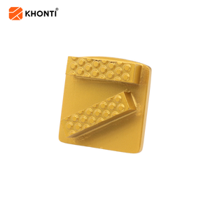 Redi Lock Double Bar Split PCD segmen OEM Gerinda beton persegi yang dapat disesuaikan Diska abrasif untuk mesin Gerinda Klindex merah - Product Image 2