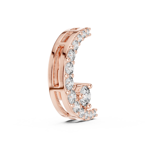 จี้เพชร STC DIAMONDS 14KT หรูหราสำหรับผู้หญิง ประดับเพชรทรงกลมเจียระไนแบบบริลเลียนท์ ได้รับการรับรองจาก IGI ชุบโรเดียม เหมาะสำหรับงานแต่งงานและงานปาร์ตี้ - Product Image 2