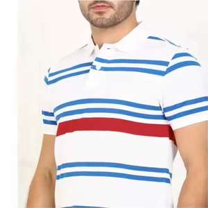 Polo hommes vêtements décontractés polos vente chaude nouveau Design Logo personnalisé couleur unie respirant polos pour hommes - Product Image 4