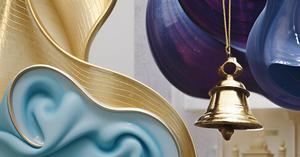 Campana de latón macizo de 5 pulgadas con anillo transparente Soporte pesado montable en la pared para uso en interiores/exteriores Campana de barcos Tamaño 5 pulgadas - Product Image 3