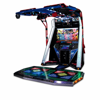 Machine de danse à monnayeur avec rythme musical et tapis de danse pour centre de divertissement et centre commercial