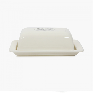 Plat à beurre en céramique marbrée blanche argenterie faite à la main Top vente Restaurant événements de mariage Table Top plat à beurre et assiette - Product Image 4