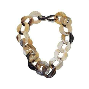 Top Tendance À La Main Corne Collier Bijoux Collier Indien pour Dames De Mode Bijoux Faits À La Main pour Les Filles par glowin fashion - Product Image 1