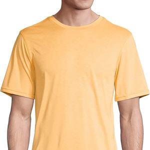 Camiseta bordada con hombros descubiertos de algodón grueso 100% de peso pesado a la moda con logotipo de diseño personalizado para hombre - Product Image 1