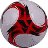 Ballon de football taille 5 en cuir PU, cousu à la machine, léger, avec chambre à air en butyl, hybride, pour entraînement, design personnalisé, pas cher