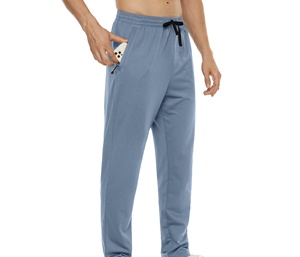 Pantalón de invierno de calidad premium con cordón, el más vendido, extragrande, informal, transpirable, ecológico, con lavado a la piedra, al por mayor - Product Image 2