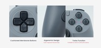 Manette de jeu filaire Tegenaria Lite de haute qualité avec détection de mouvement, gyroscope six axes, garantie d'un an pour les joueurs sur PC