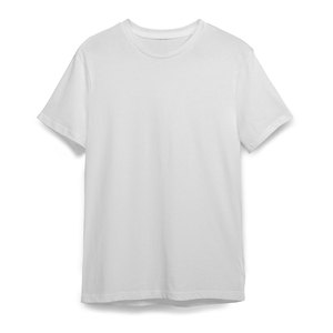 Personnalisé 100% coton biologique T-Shirt à manches courtes col rond conception pour hommes femmes OEM vêtements de sport tissu poids 220 grammes - Product Image 5