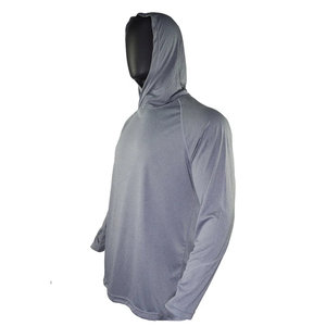 Sweat à capuche unisexe confortable UPF 50+ 100% polyester pour la protection solaire - Product Image 1