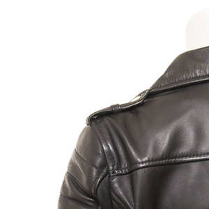 Chaqueta de Cuero Genuino Curtido para Mujer, con Cuello Alto, Satinada, Transpirable, Ecológica, Impermeable, a la Moda, para Primavera y Otoño, Precio al por Mayor - Product Image 4