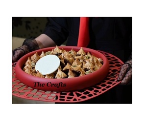 Unique Design <b>Chocolate</b> Bowl In Iron Red Color <b>Wedding</b> And Hotelware Serving Bowl With Superior Quality - Product Image 1